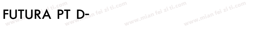 futura pt d字体转换